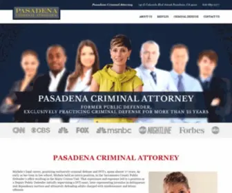 Pasadena-Criminalattorney.com(Pasadena Criminal Attorney) Screenshot