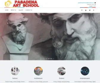 Pasadenaartschool.com(Pasadena Art School) Screenshot