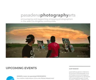 Pasadenaphotographyarts.org(© 2021) Screenshot