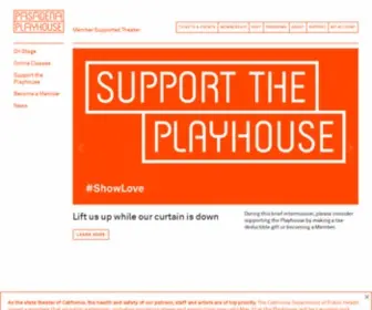 Pasadenaplayhouse.org(Pasadena Playhouse) Screenshot