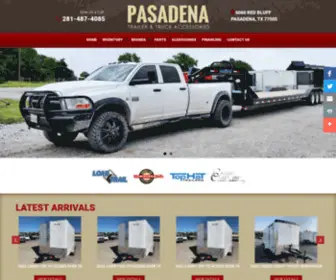 Pasadenatrailer.com(Pasadena Trailer) Screenshot