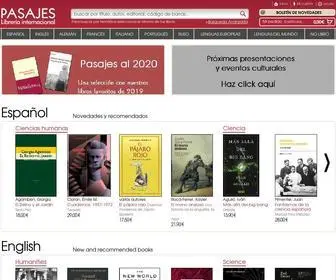 Pasajeslibros.com(PASAJES Librer) Screenshot