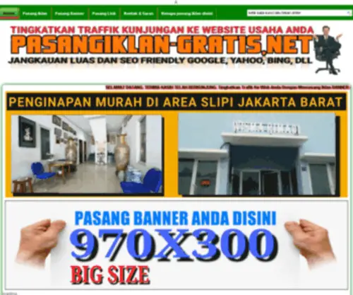 Pasangiklan-Gratis.net(Pasang Iklan Gratis) Screenshot