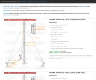 Pasangtowertriangle.com(PASANG TOWER TRIANGLE) Screenshot