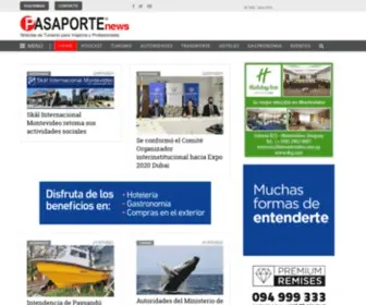 Pasaportenews.com(Bienvenidos a Pasaporte News) Screenshot