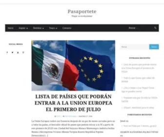 Pasaportete.com(Viajar es evolucionar) Screenshot