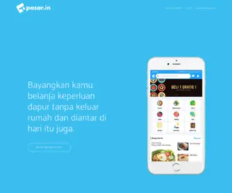 Pasar.in(Belanja Sayur Daging Buah Ikan & Sembako) Screenshot