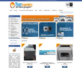 Pasarlaundry.com(Solusi Kebutuhan Laundry AndaPaket Usaha LaundryPeralatan dan Perlengkapan Laundry Chemical Laundry My title) Screenshot