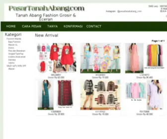 Pasartanahabang.com(Grosir pakaian tanah abang) Screenshot