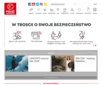 Pasazgrunwaldzki.pl(Centrum Handlowo) Screenshot