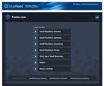 Pasba.com(Welcome) Screenshot