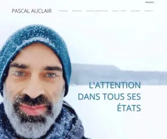 Pascalauclair.org(Méditation) Screenshot