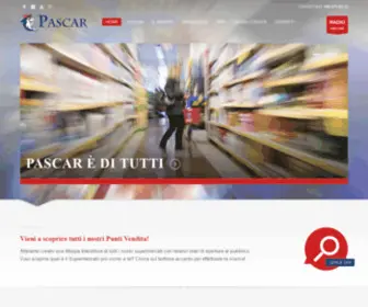 Pascar.it(Un nuovo format di supermercato con una politica commerciale rivoluzionaria) Screenshot