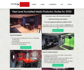 Pascentral.net(PAS Media Academy) Screenshot
