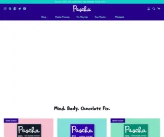 Paschachocolate.com(Pascha Chocolate Co) Screenshot
