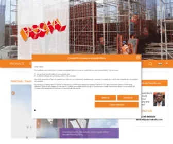 Paschalindia.com(PASCHAL one of the best companies for different types of formwork) Screenshot