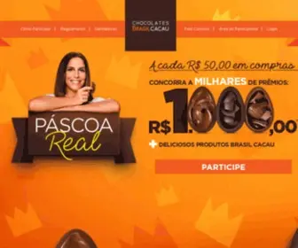 Pascoarealbrasilcacau.com.br(Pascoarealbrasilcacau) Screenshot