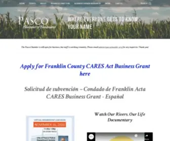 Pascochamber.org(Pascochamber) Screenshot