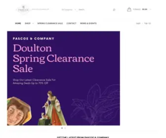 Pascoeandcompany.com(Royal Doulton Figurines) Screenshot