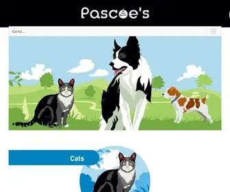 Pascoes.co.uk(Pascoe's) Screenshot