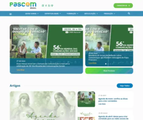 Pascombrasil.org.br(Pascom Brasil) Screenshot
