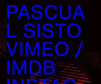 Pascualsisto.com(Pascualsisto) Screenshot