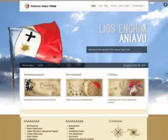 Pascuayaqui-NSN.gov(Pascua Yaqui Tribe) Screenshot