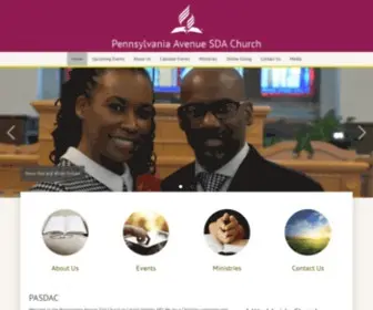 Pasdac.org(Pennsylvania Avenue Seventh) Screenshot