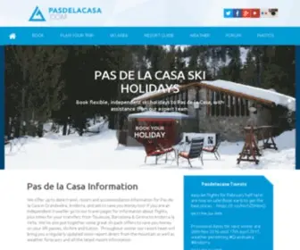 Pasdelacasa.com(Pas de la casa ski info & booking agency) Screenshot