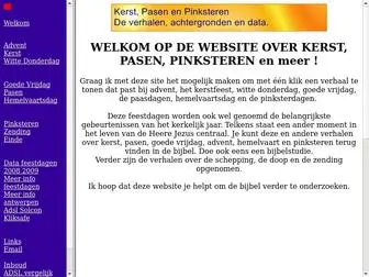 Pasen-Pinksteren-Datum.net(Over KERST) Screenshot