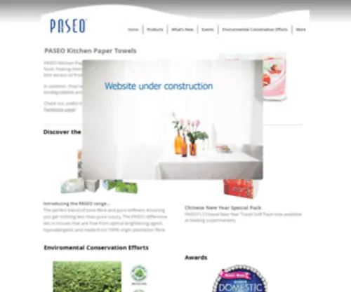 Paseo.com.sg(Bathroom Rolls) Screenshot