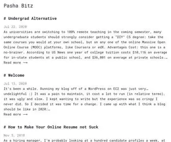 Pashabitz.com(Pasha Bitz) Screenshot