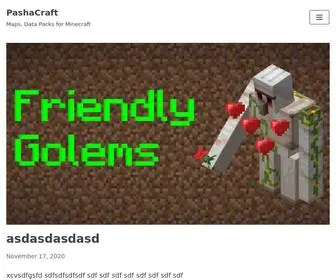 Pashacraft.net(Data & Resource Packs) Screenshot
