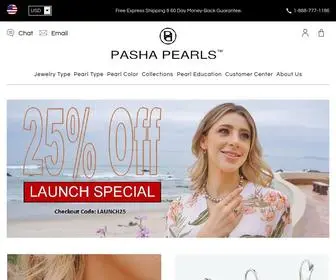 Pashapearls.com(The Best Pasha Pearls) Screenshot