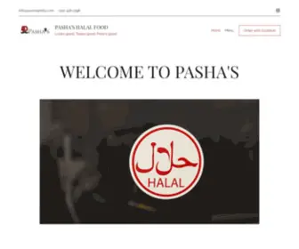 Pashasphilly.com(Pasha's Halal Food) Screenshot