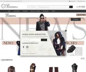 Pashminas.com.br(Pashmina) Screenshot