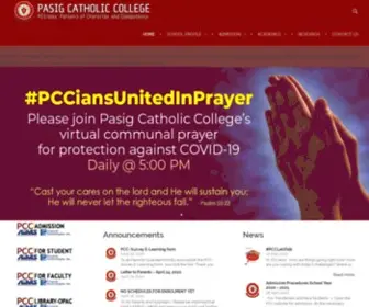 Pasigcatholic.edu.ph(Pasigcatholic) Screenshot