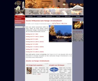 Pasinger-Christkindlmarkt.de(Pasinger Christkindlmarkt) Screenshot