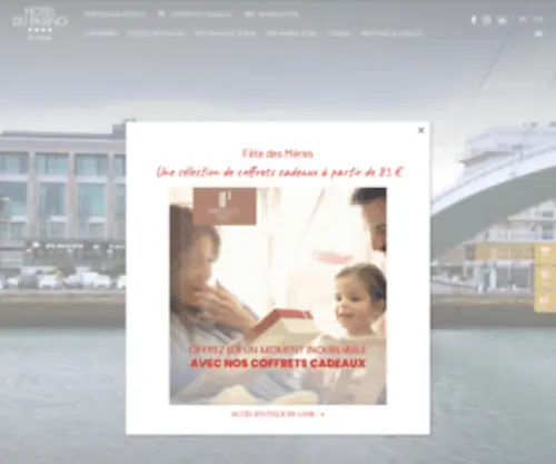 Pasinohotellehavre.com(Accueil) Screenshot