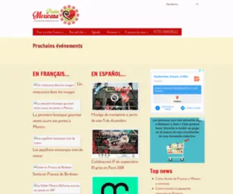 Pasion-Mexicana.com(Les sorties) Screenshot
