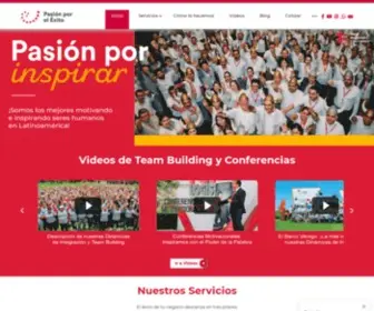 Pasionporelexito.com.mx(Dinámicas y Rallys de Integración para empresas) Screenshot