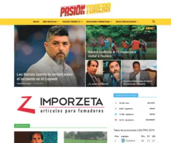 Pasiontorera.com(Noticias deportivas de BSC Ecuador) Screenshot