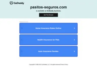 Pasitos-Seguros.com(Pasitos Seguros) Screenshot