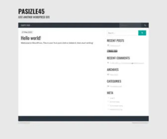 Pasizle45.com(Pasizle 45) Screenshot