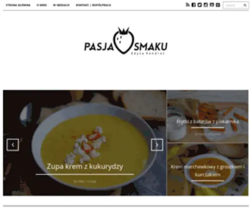 Pasjasmaku.com(Pasja Smaku) Screenshot