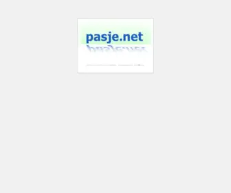 Pasje.net(Một trang web mới sử dụng WordPress) Screenshot