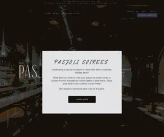 Pasjoli.com(Elevated French Bistro) Screenshot