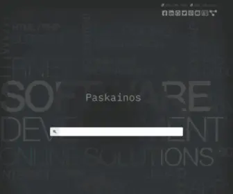 Paskainos.com(❭) Screenshot
