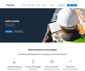 Paskr.com(Home) Screenshot