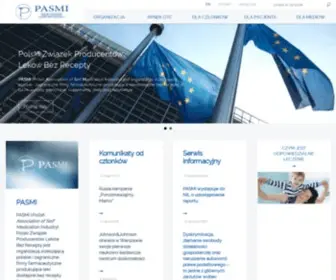 Pasmi.pl(Polski Związek Producentów Leków Bez Recepty) Screenshot